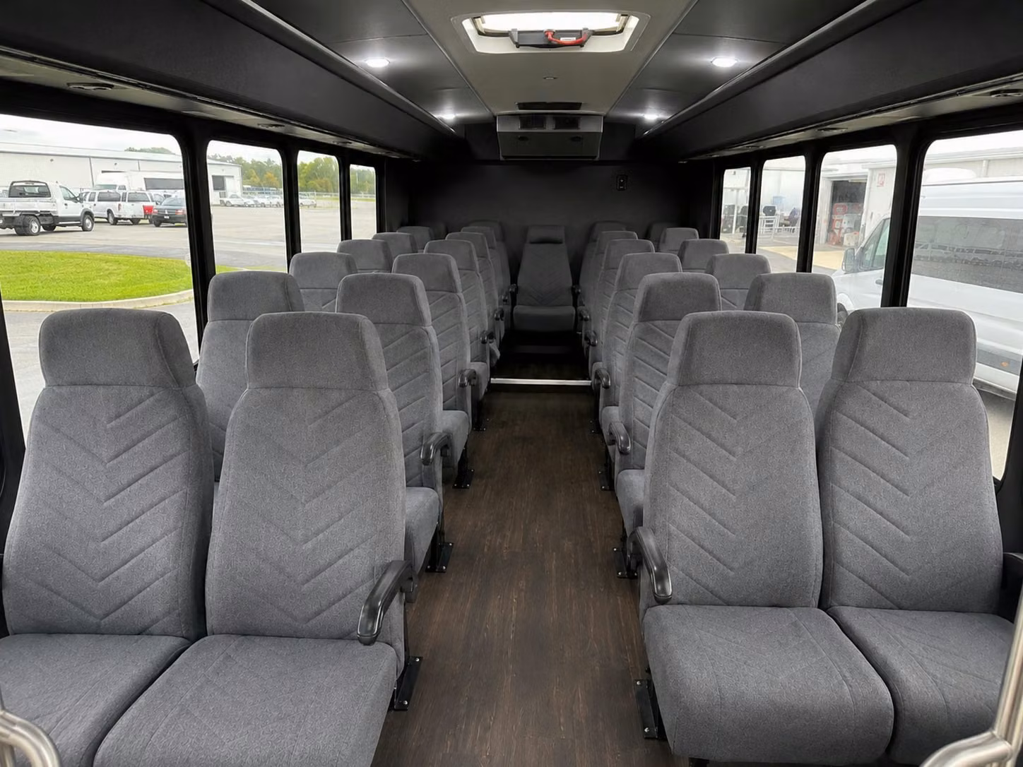 20 passenger minibus inside