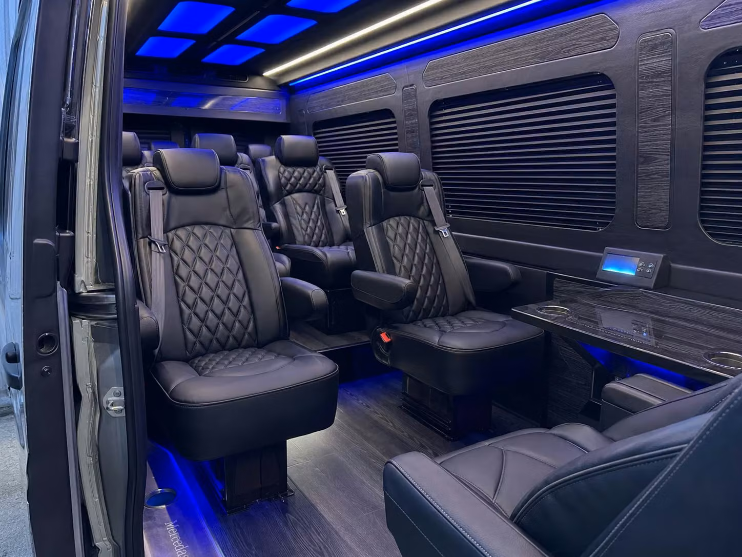 sprinter van transportation for groups and events across st petersburg