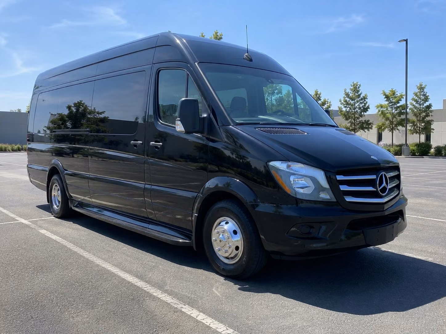 sprinter van with driver